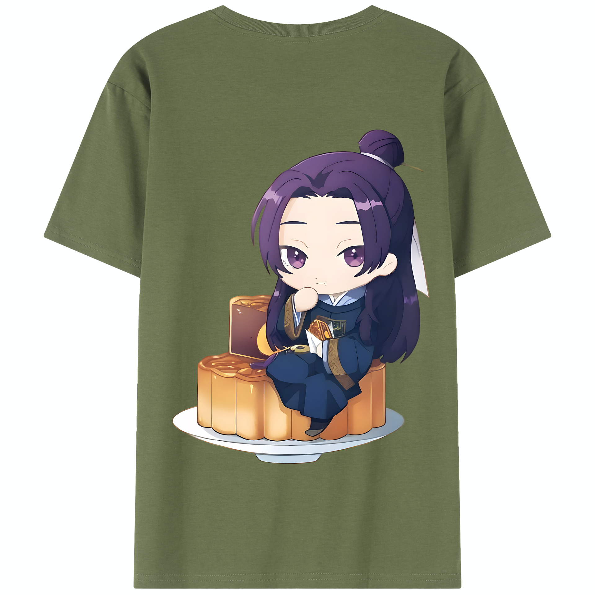 （画像用） 薬屋のひとりごと The Apothecary Diaries 綿100％半袖Tシャツ（背面プリント）